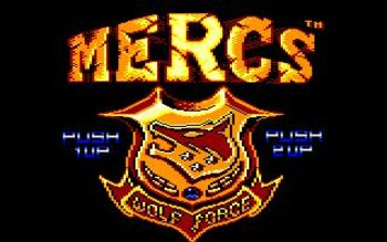 Mercs SEGA Master System for sale