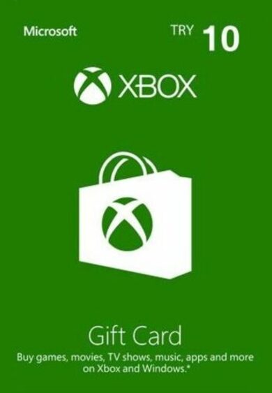 E-shop Xbox Live Gift Card 10 TRY Xbox Live Key TURKEY