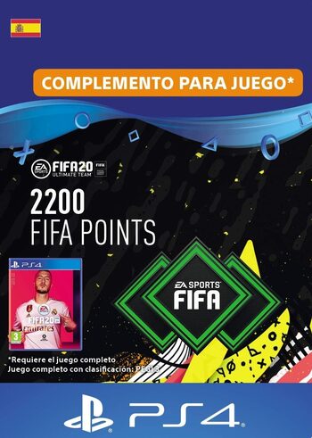 FIFA 20 - 2200 FUT Points (PS4) PSN Key SPAIN