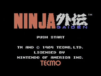 Ninja Gaiden (1988) NES