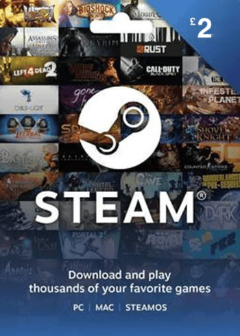 Steam Wallet Gift Card 2 GBP Steam Key UNITED KINGDOM