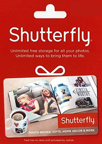 Shutterfly Gift Card 25 USD Key UNITED STATES