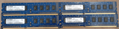 ELPIDA DDR3 1333Mhz DIMM 2GBx4