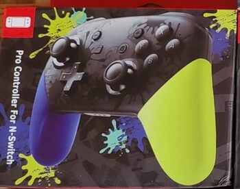 MANDO NINTENDO SWITCH PRO VIBRACION SPLATOON 3