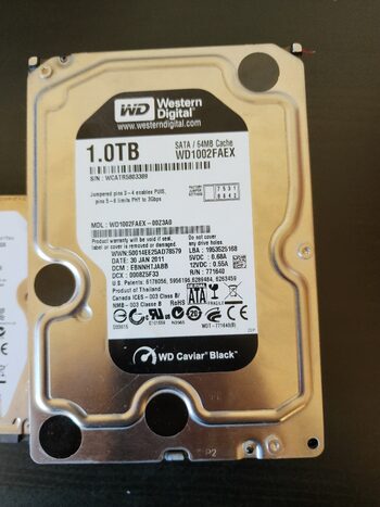 Western Digital Black 1 TB HDD Storage