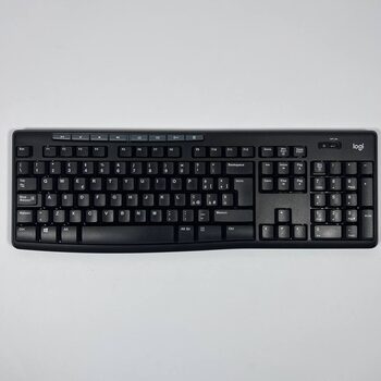 Logitech MK270 Wireless Keyboard and Mouse Combo - Black