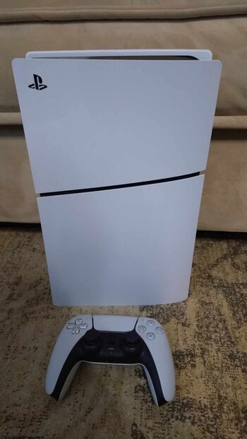 Playstation 5 Slim Digital Edition, Black & White, 825GB