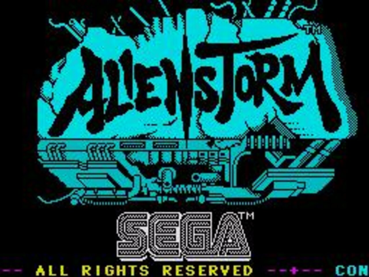 Alien Storm (1991) SEGA Mega Drive