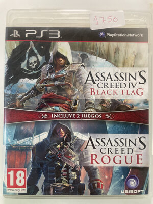 Assassin's Creed IV Black Flag + Assassin's Creed Rogue Double Pack PlayStation 3