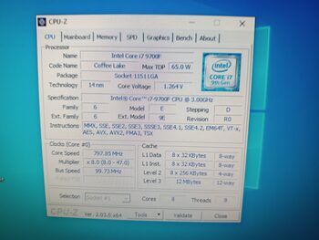 Intel Core i7-9700F 3.0-4.7 GHz LGA1151 8-Core CPU