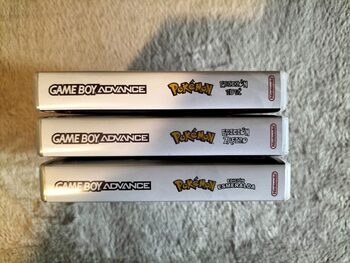 LOTE Cajas Pokémon Rubí, Zafiro y Esmeralda GBA for sale