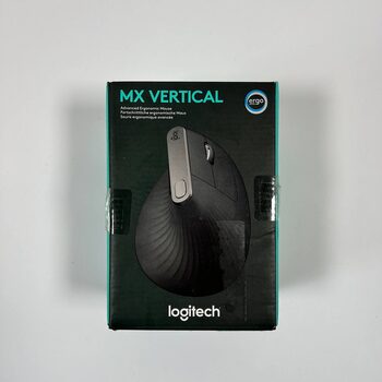 Logitech MX Vertical Ergonomic Wireless Mouse - Graphite