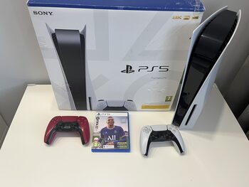 PlayStation 5 Disc su 2 pulteliais ir žaidimu