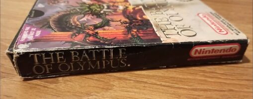 The Battle of Olympus NES