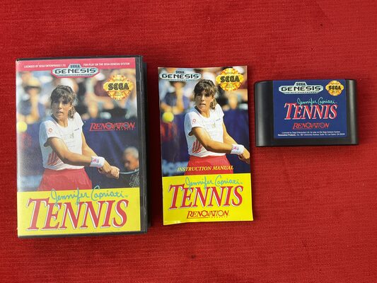 Jennifer Capriati Tennis SEGA Mega Drive