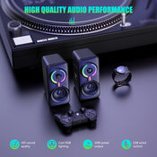 Redeem  Onikuma L6 Black gaming speakers (žaidimų garso kolonėlės)