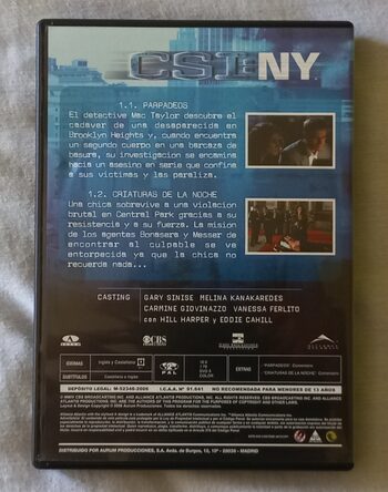 CSI: NY Temporada 1° (2x Capitulos) (DVD) - 1,50€ for sale