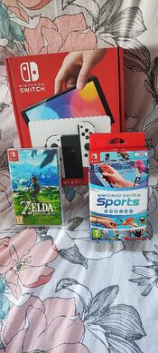 NINTENDO SWITCH OLED+ REGALO DE ZELDA Y NINTENDO SWITCH SPORTS 