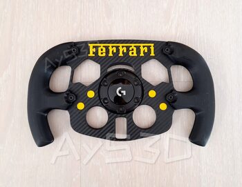 MOD F1 Formula 1 FERRARI para Volante Logitech G29 y G923 de Ps PlayStation y PC