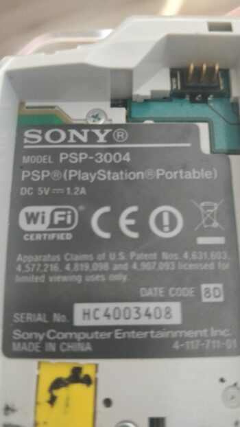 PSP 3004, Silver, 1GB for sale