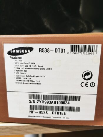 Pirkti Samsung R538 - DT01