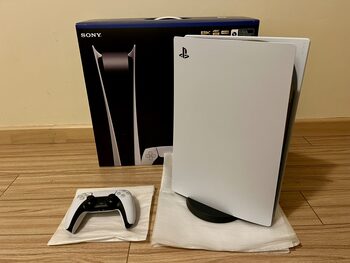 Playstation 5 Digital Edition, Black & White, 825GB