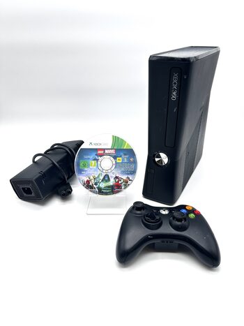 Xbox 360 S Slim 250GB Žaidimų Konsolės Juodas Rinkinys