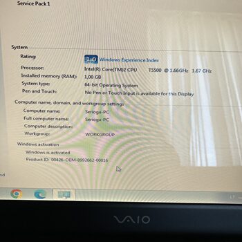 Sony Vaio VGN-FE41E for sale