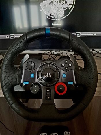 Parduodu Logitech G29 vairą su pedalais ir pavarų perjungimo svirtimi (shifteriu)