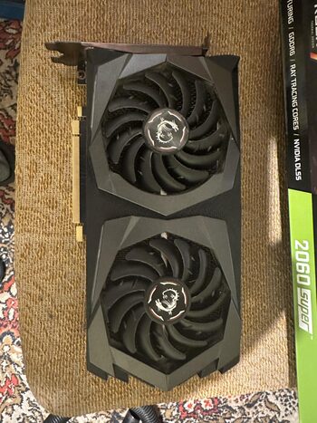 MSI GeForce RTX 2060 SUPER 8 GB 1470-1695 Mhz PCIe x16 GPU