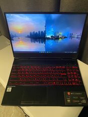 MSI Gaming GL65 Intel i7-10750H Intel GeForce RTX 2070 / 16GB DDR4 / 512GB SSD / 51 Wh / 802.11 ac / Black