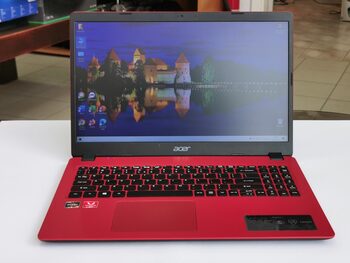  Acer Aspire 3 (Modelis N19C1) Spalva: Ryški raudona – stilingas ir išskirtinis dizainas!