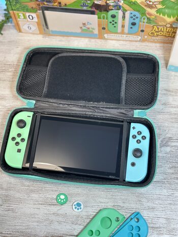 Nintendo Switch V2 Edicion Animal Crossing IMPECABLE