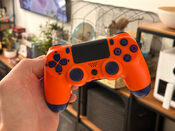 Playstation Dualshock orange controller / pultelis (53)