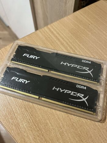 Kingston HyperX Fury Black 8 GB (2 x 4 GB) DDR4-2133 Black / White PC RAM