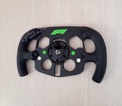 MOD Fórmula 1 con Logo F1 color verde lima para Volante Logitech G29 y G923 Ps