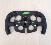 Redeem MOD Fórmula 1 con Logo F1 color verde lima para Volante Logitech G29 y G923 Ps