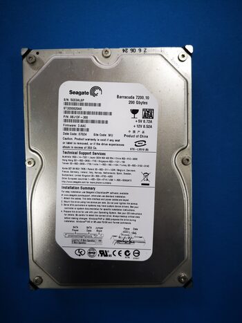 HDD SEAGATE ST3200820AS 200GB 3.5"