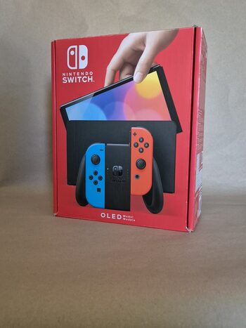 Nintendo Switch OLED, Blue & Red, 64GB