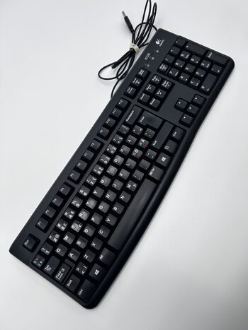 Originali Logitech K120 Membraninė USB Darbo / Ofiso Klaviatūra