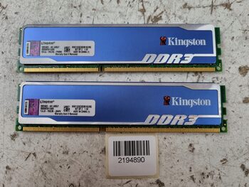 2 vnt. Kingston HyperX 4GB PC3 DDR3 (2194890)