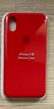 iPhone XR medžiaginis dėklas