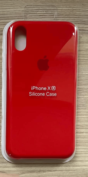 iPhone XR medžiaginis dėklas