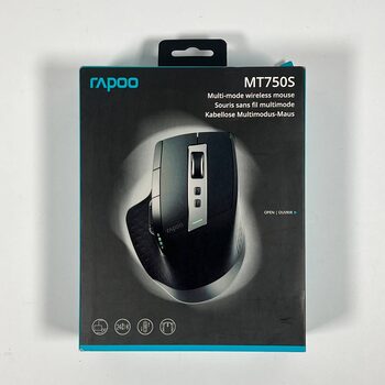 Rapoo MT750S Multi-mode Wireless Laser Mouse - Black