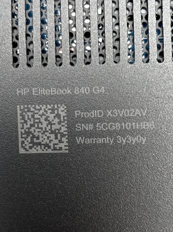 HP EliteBook 840 G4 i5-7200U Nešiojamasis Kompiuteris