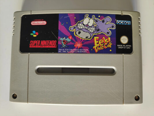 Eek! The Cat SNES