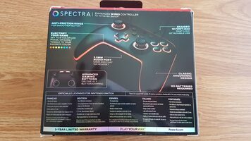 Nintendo switch SPECTRA pultelis ( džojstikas ) su neoniniu apšvetimu