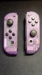 Nintendo switch joycon reshell Atomic Purple