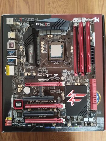 I7 4770k Fatal1ty Z87 16gb RAM