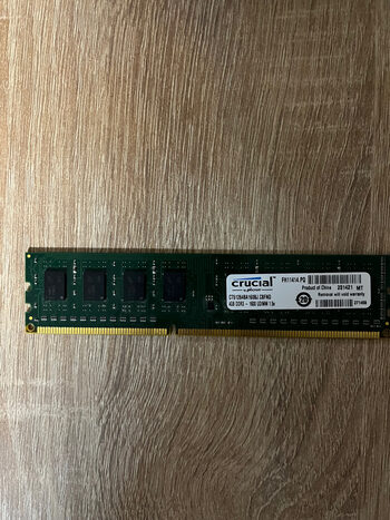 Kingston ddr3 1600mhz 4gb ram (2x4) for sale